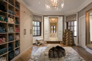 A Magnificent Dressing Room for Entrepreneur Marigay McKee