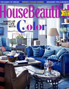 House Beautiful Magazine Tiffani Thiessen Edition